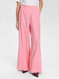 Numph Nuyngva Linen Blend Straight Pants