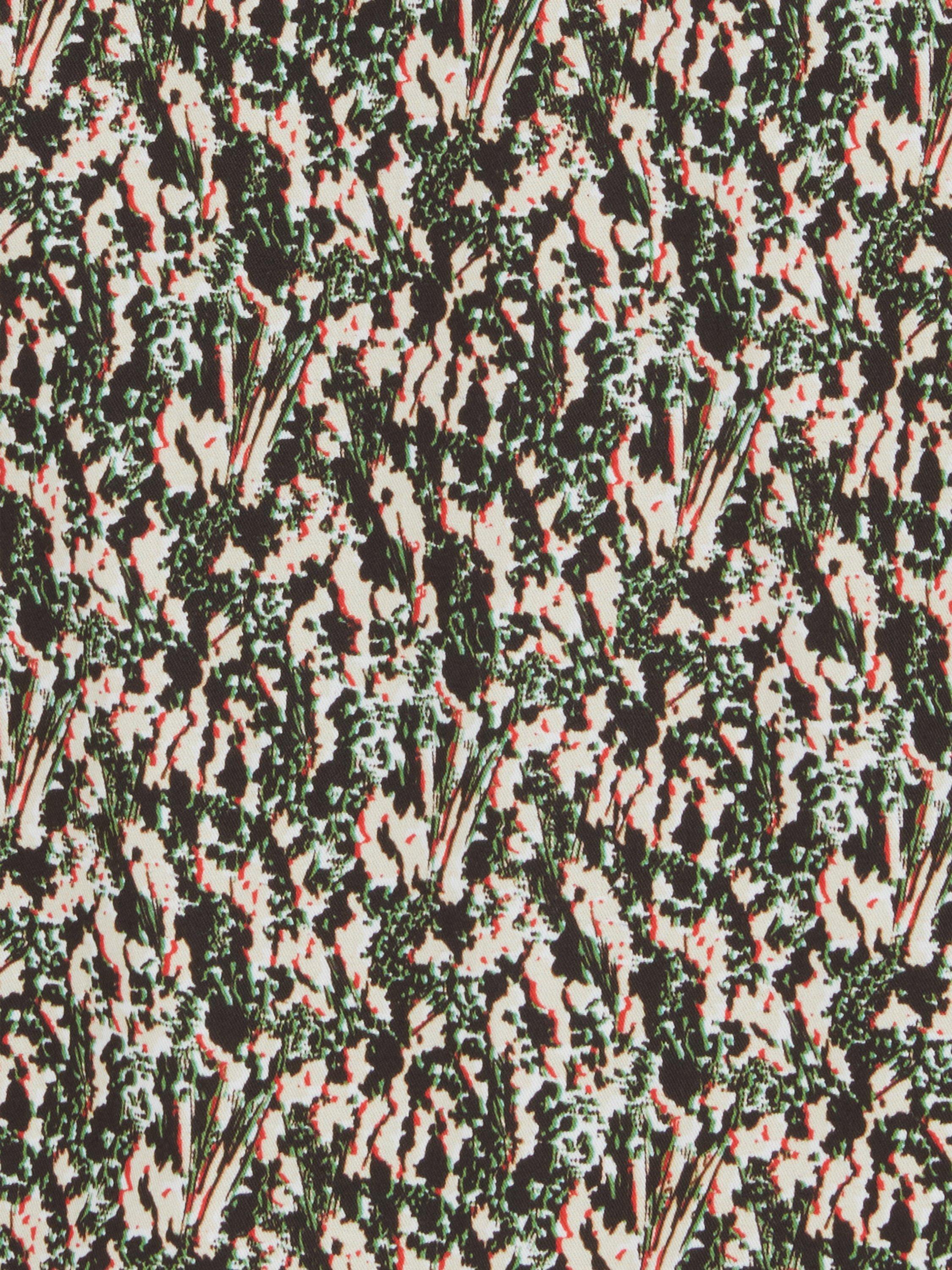 Product image 3 of 3, which shows PS Paul Smith Cotton Regular Fit Abstract Textured Shirt, Green, S