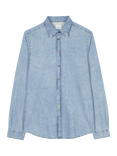 PS Paul Smith Cotton Tailored Fit Denim Shirt, Blue