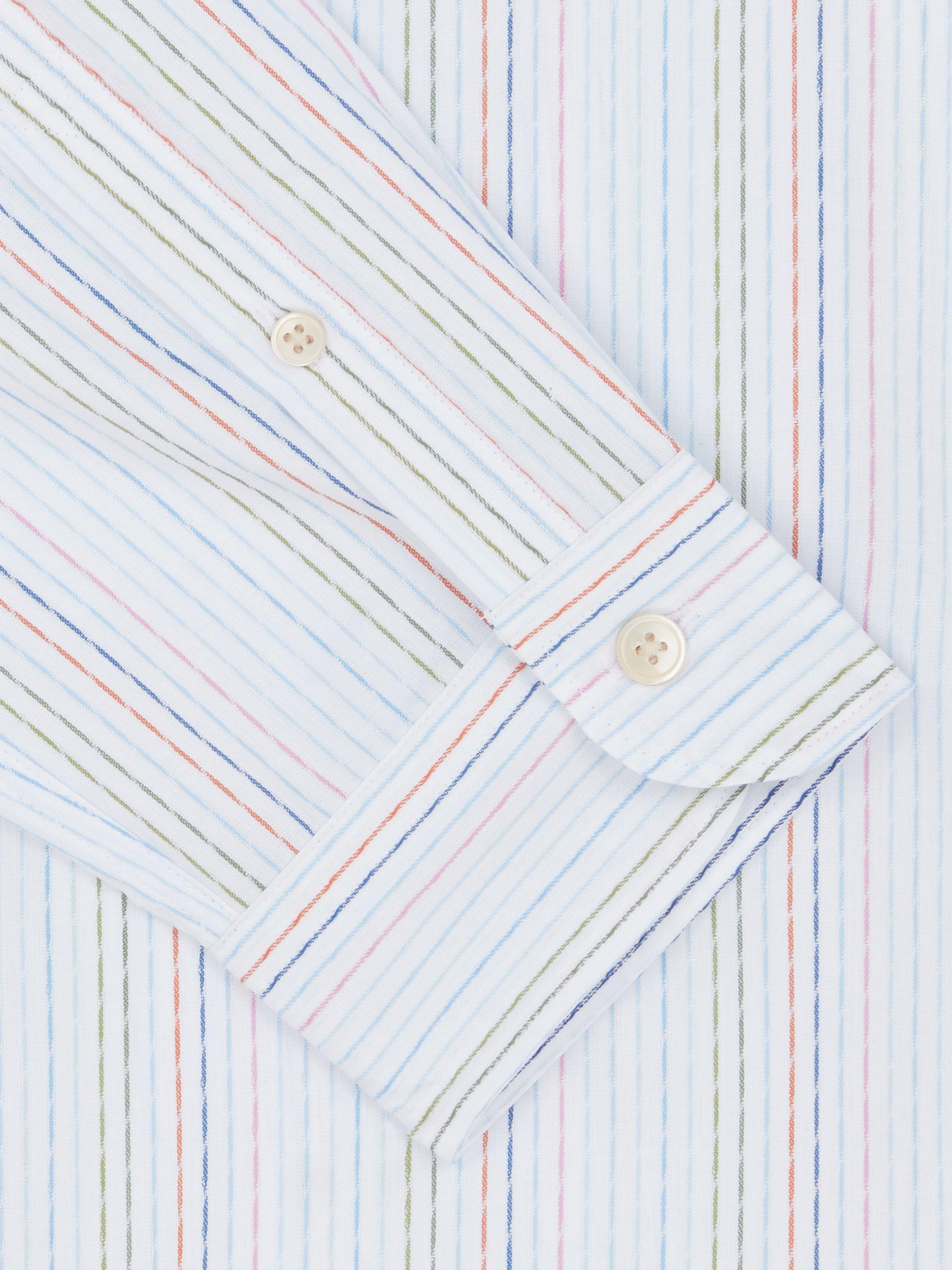 Product image 2 of 4, which shows PS Paul Smith Cotton Regular Fit Stripe Shirt, Multicolour, S