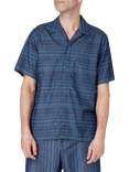 Paul Smith Stripe Short Sleeve Shirt, Blue