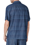 Paul Smith Stripe Short Sleeve Shirt, Blue