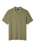 PS Paul Smith Cotton Regular Fit Short Sleeve Polo Shirt, Green