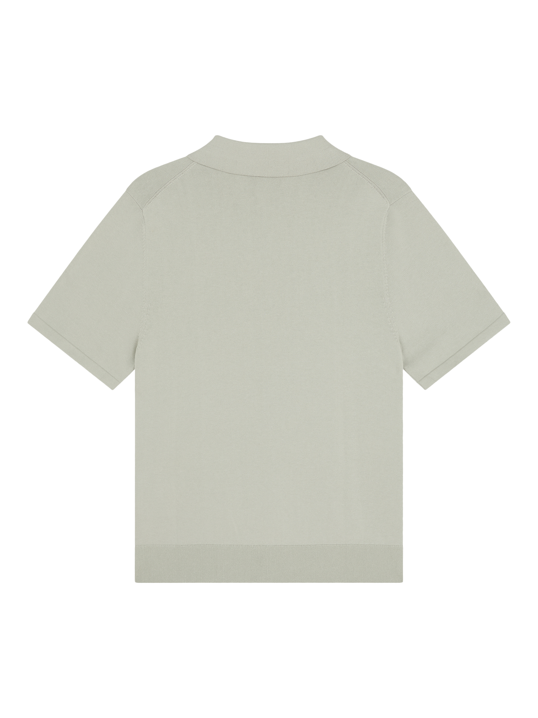 Product image 2 of 3, which shows PS Paul Smith Cotton Regular Fit Zip-Neck Polo Shirt, Grey, S