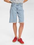Numph Nutoronto Denim Mid Longline Shorts