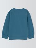 John Lewis Kids' Sequin Rainbow Sweatshirt, Multi
