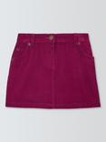 John Lewis Kids' Corduroy Mini Skirt, Multi
