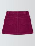 John Lewis Kids' Corduroy Mini Skirt, Multi