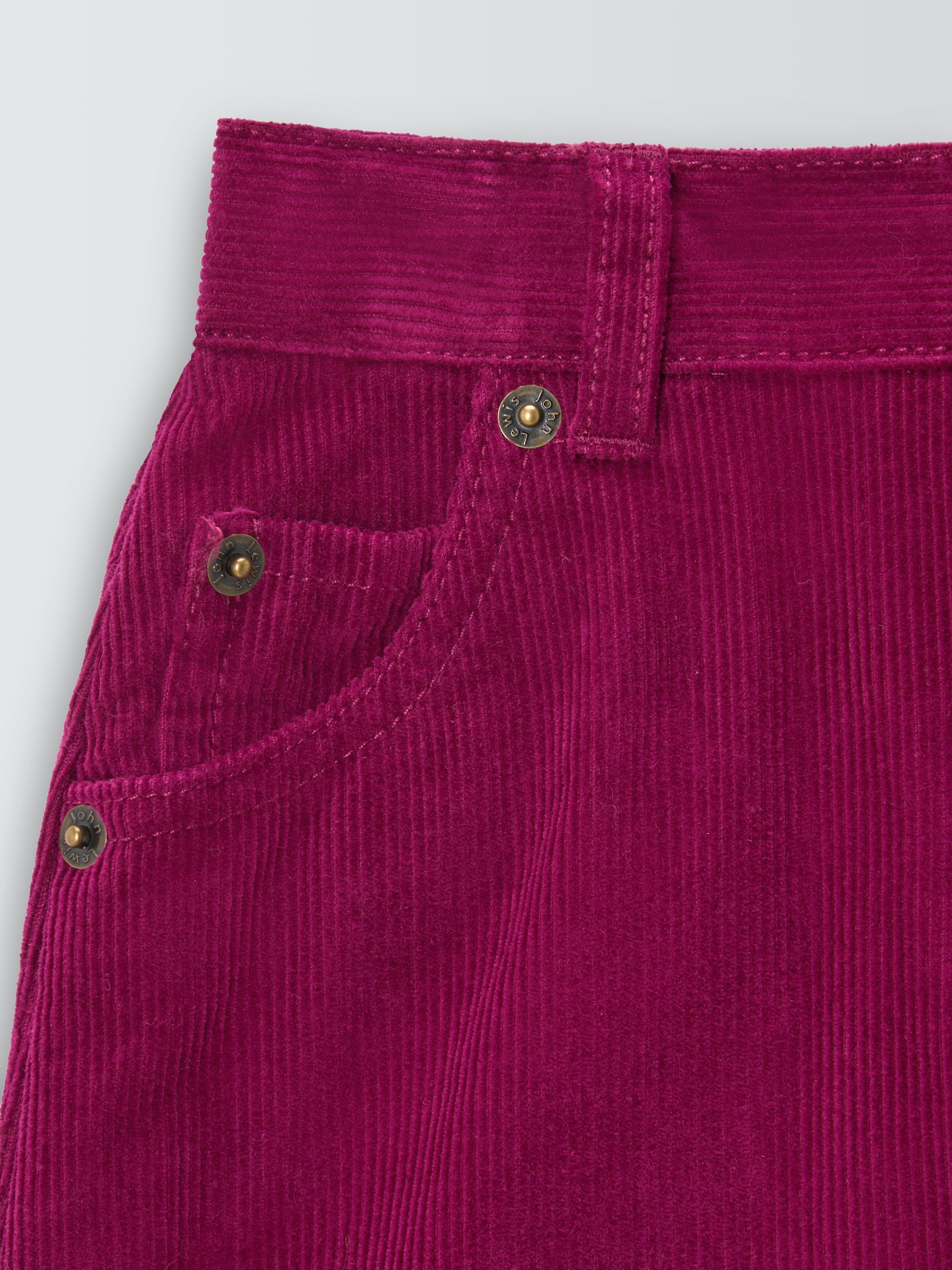 Product image 7 of 7, which shows John Lewis Kids' Corduroy Mini Skirt, Multi, 8 years