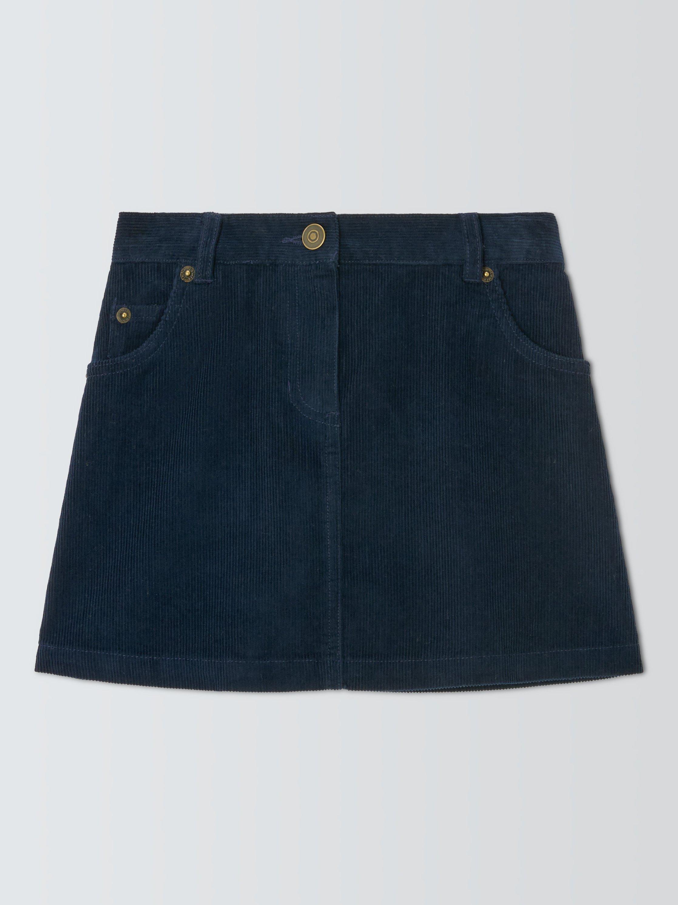 Product image 3 of 7, which shows John Lewis Kids' Corduroy Mini Skirt, Multi, 8 years