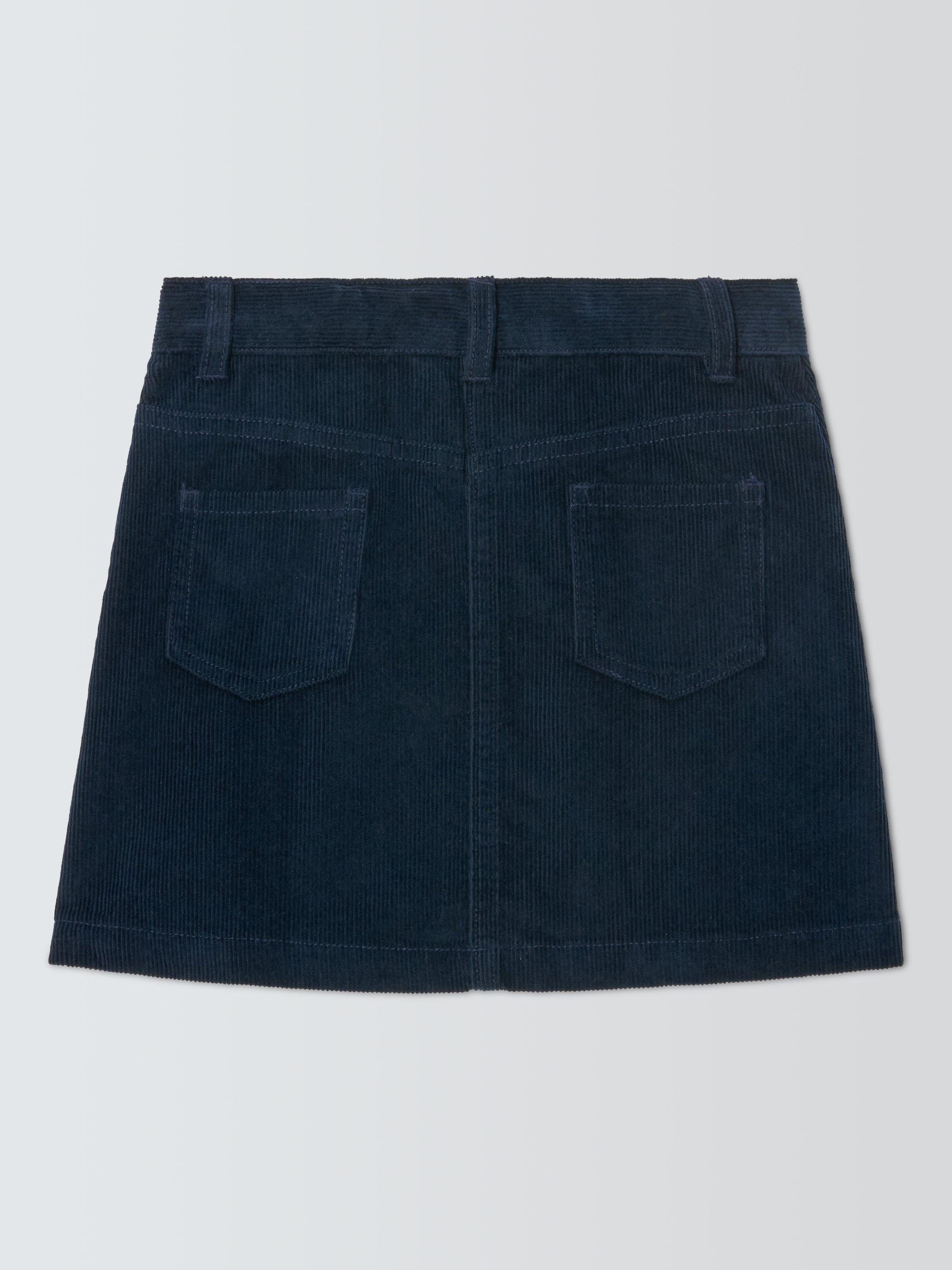 Product image 4 of 7, which shows John Lewis Kids' Corduroy Mini Skirt, Multi, 8 years