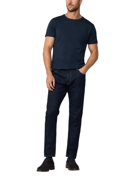 Hackett London Slim Fit Selvedge Jeans, Denim Blue, Denim Blue