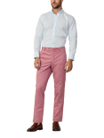 Hackett London Slim Fit Kensington Chino Trousers, Berry Red