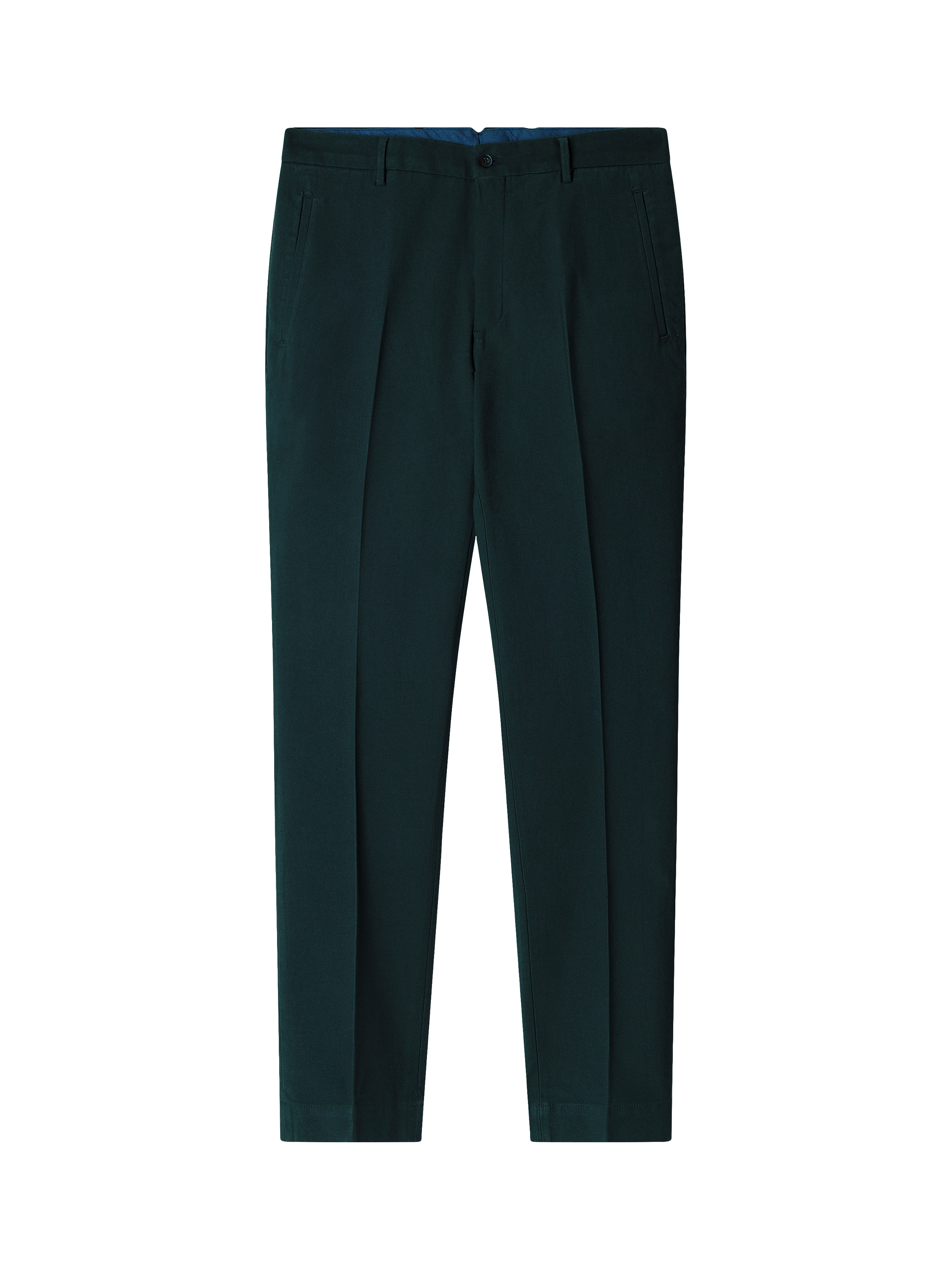 Product image 6 of 7, which shows Hackett London Tapered Fit Sloane Chinos, Dark Green, 28R