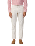 Hackett London Regular Fit Trinity 5 Pocket Stretch Twill Chinos, Off White