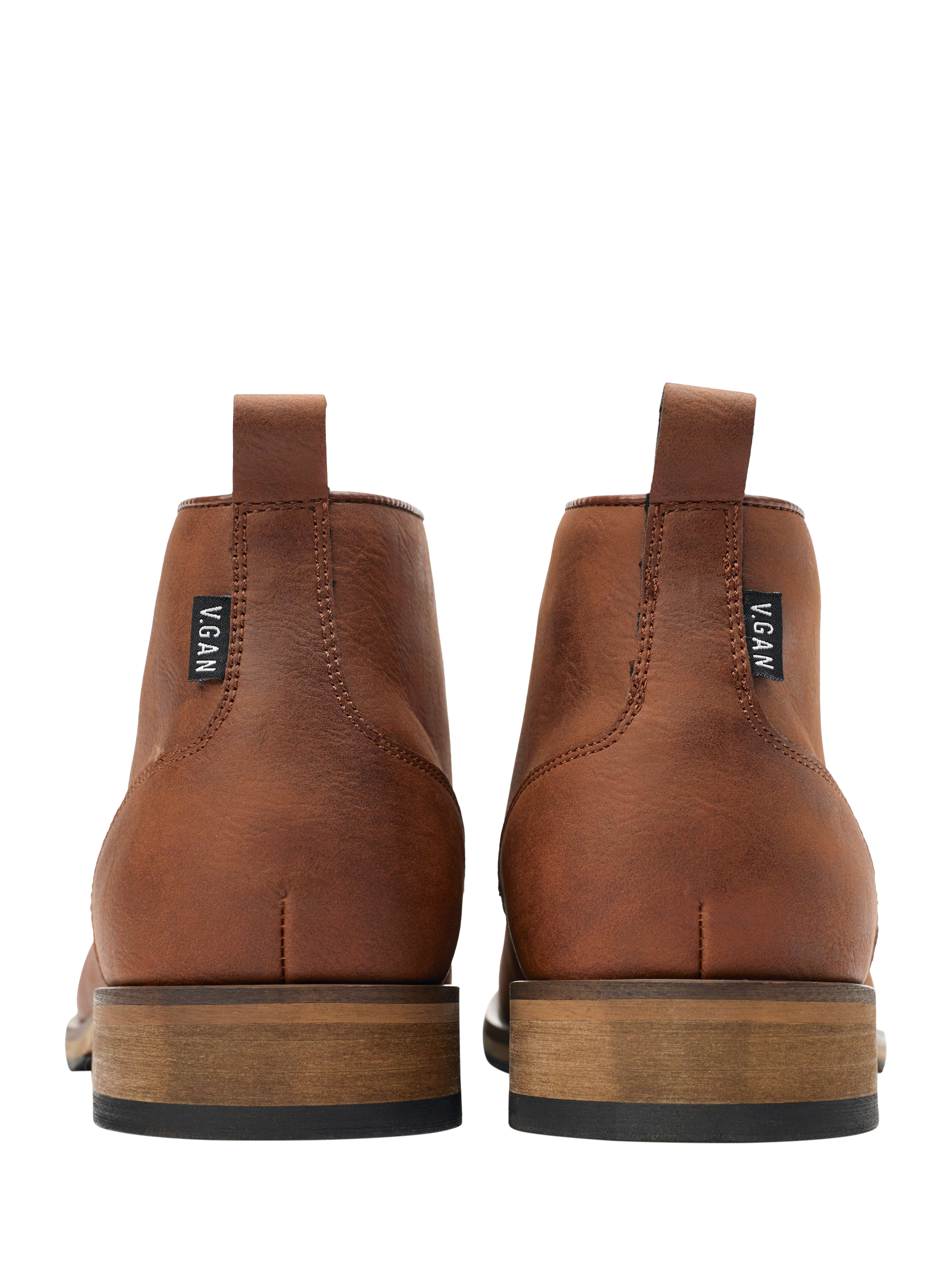 Product image 3 of 4, which shows V.GAN Vegan Goji 2 Chukka Boots, Tan, 6