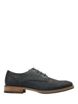 V.GAN Vegan Oatmeal 2 Lace Up Derby Shoes, Black