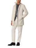 Hackett London Bomber Jacket, Off White