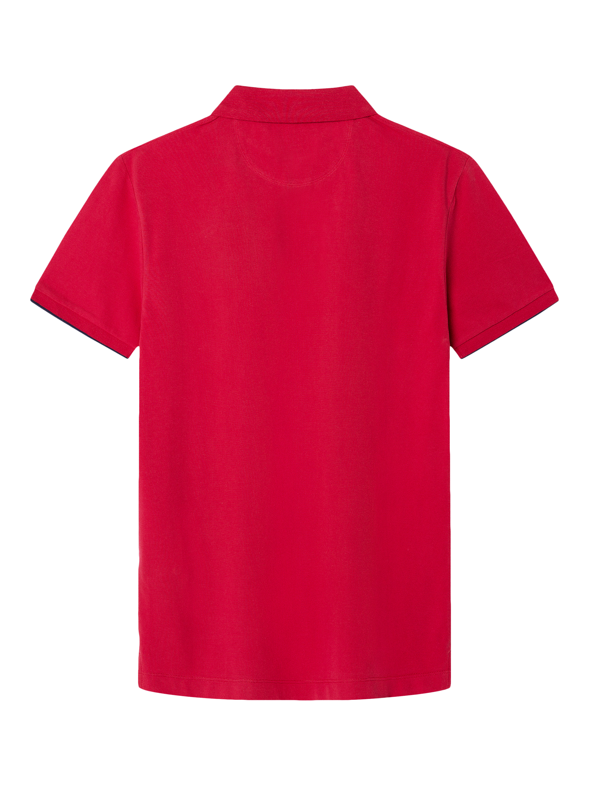 Product image 7 of 7, which shows Hackett London Cotton Classic Fit Short Sleeve Polo Shirt, Pop Red, XXL