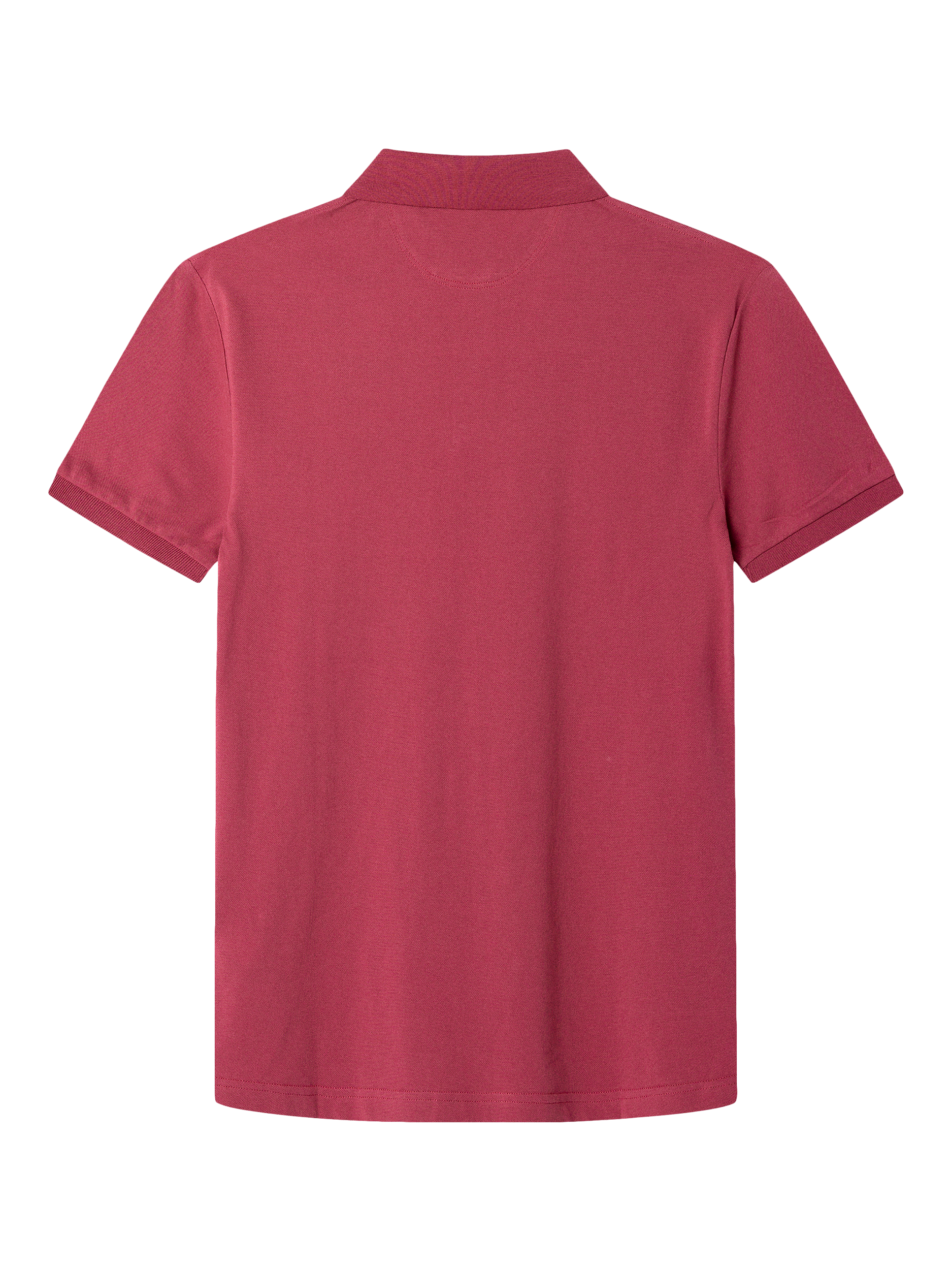 Product image 7 of 7, which shows Hackett London Cotton Regular Fit Short Sleeve Polo Shirt, Cranberry Pink, XS
