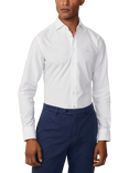 Hackett London Textured Tailored Fit Shirt, Optic White