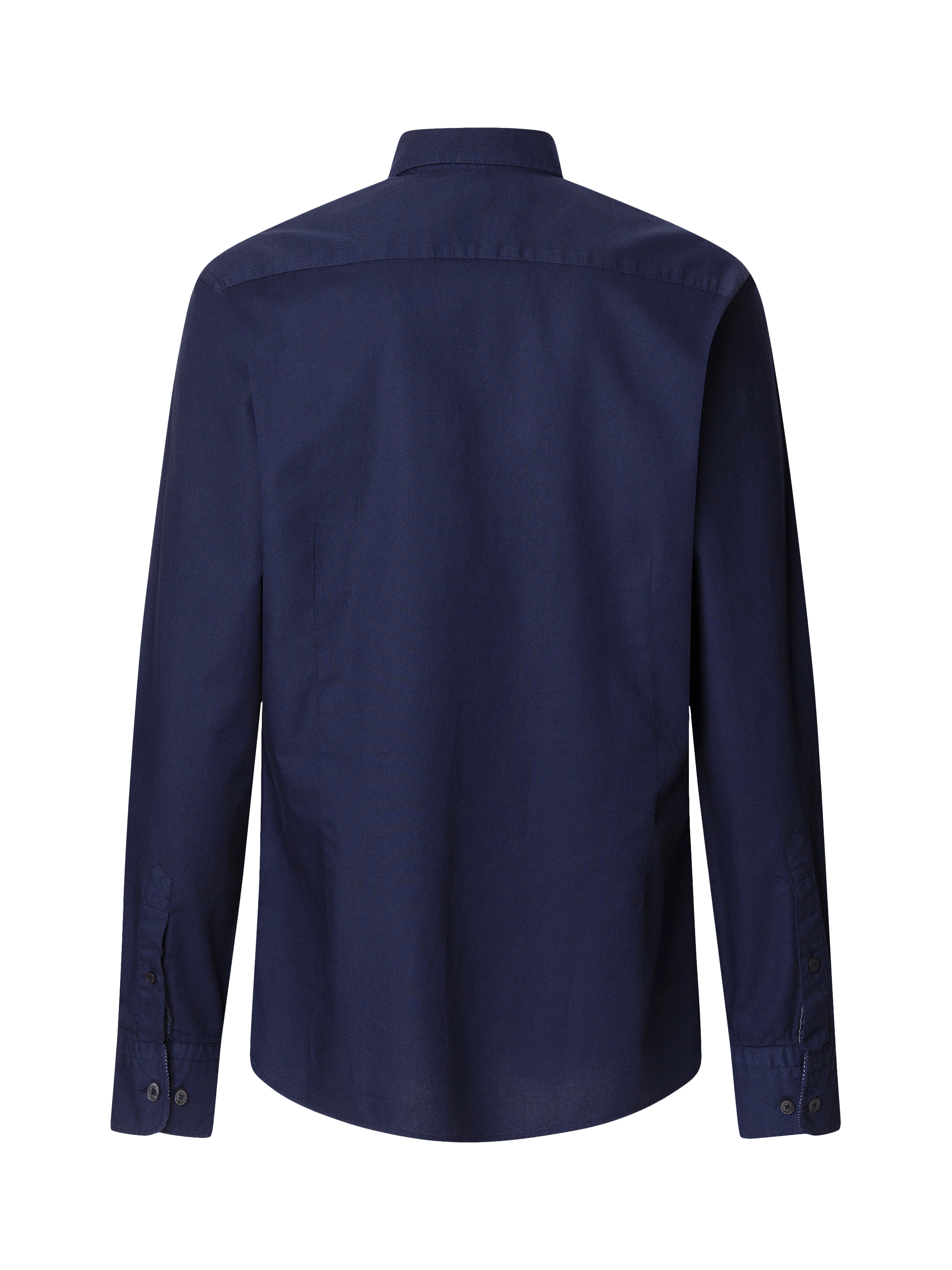 Product image 7 of 7, which shows Hackett London Cotton Tailored Fit Shirt, Ink Blue, XXXL