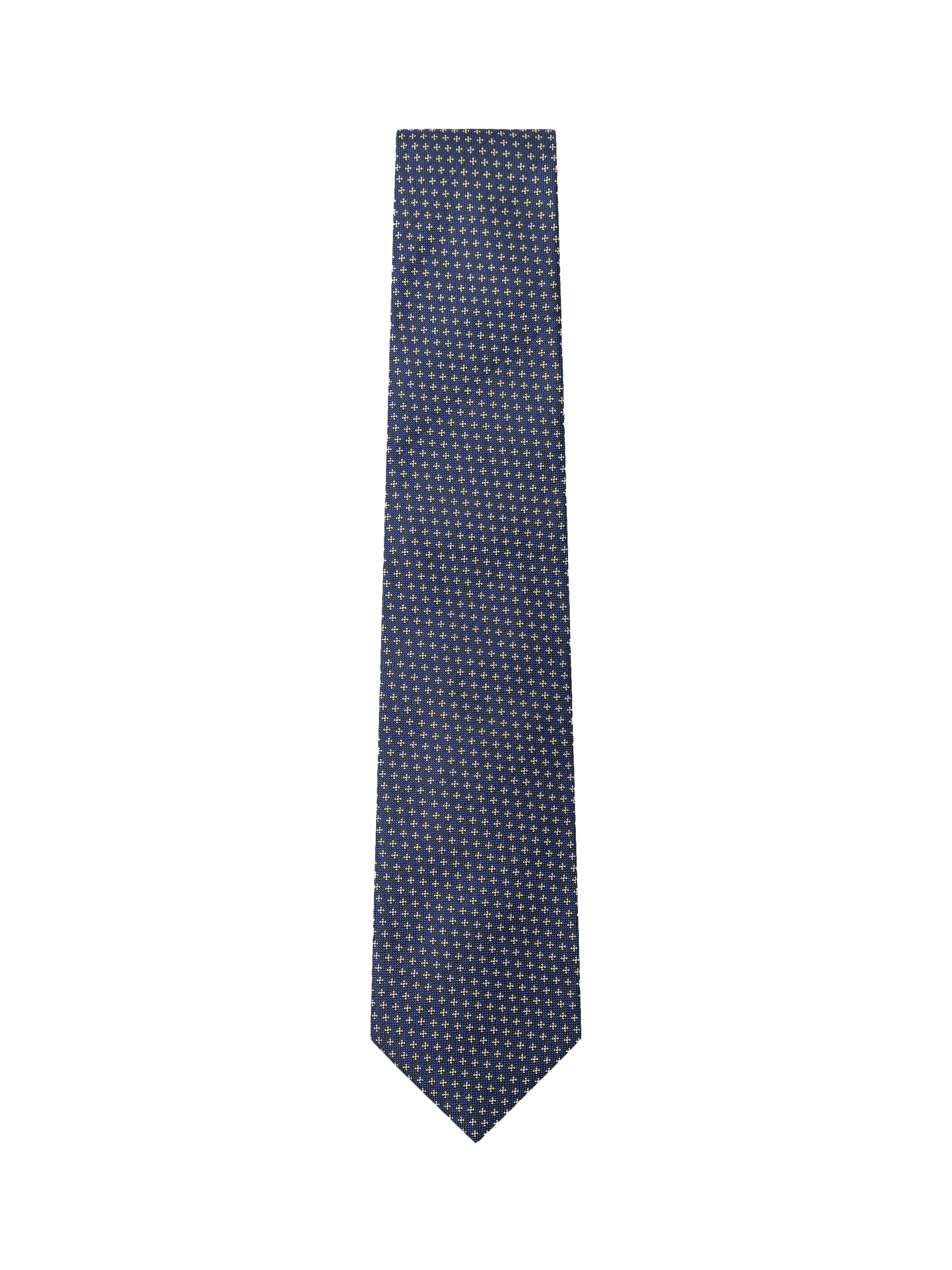 Product image 1 of 4, which shows Hackett London Silk Petal Tie, Navy/Multi