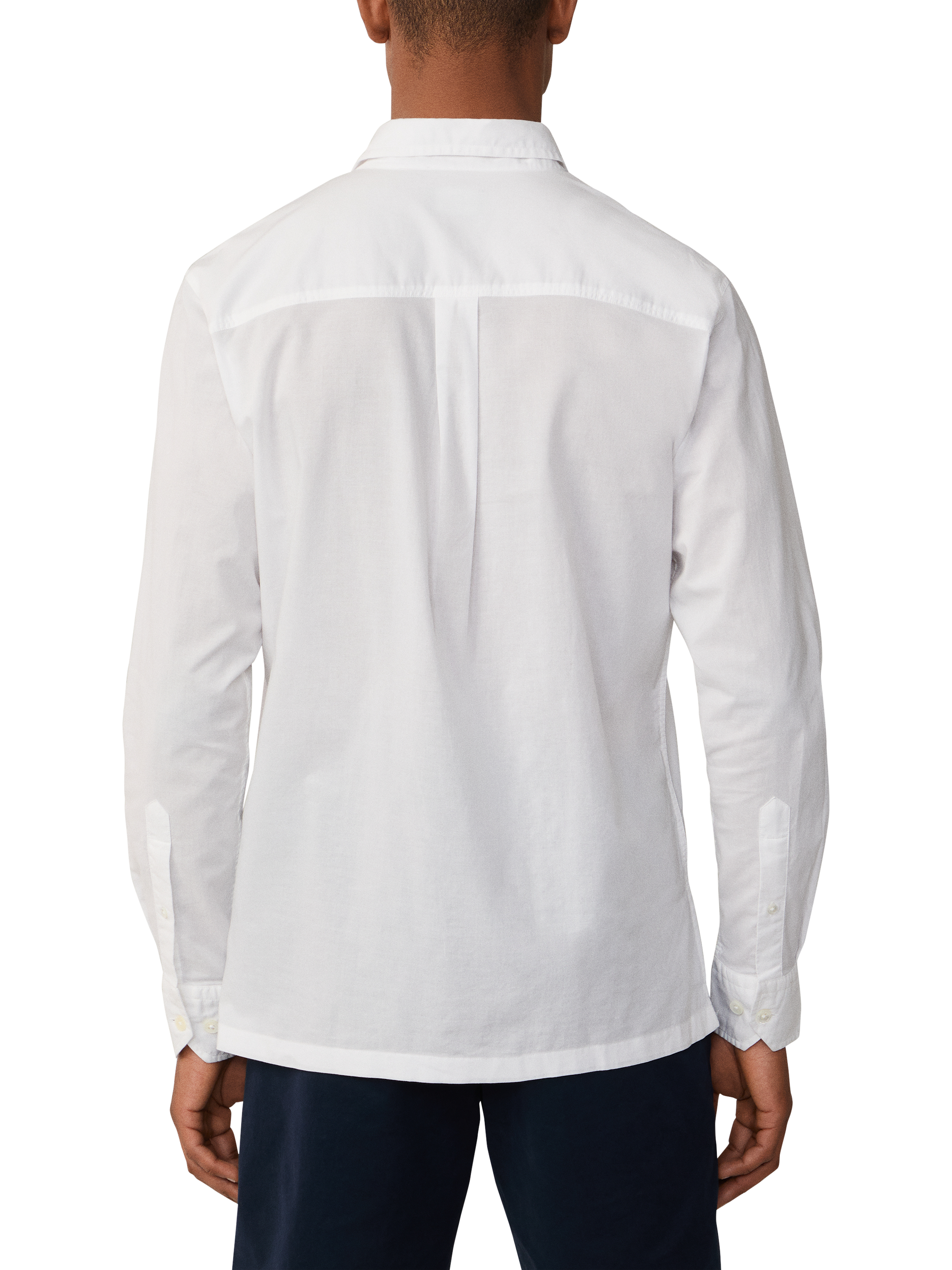 Product image 3 of 7, which shows Hackett London Classic Fit Guayabera Shirt, Optic White, XXL