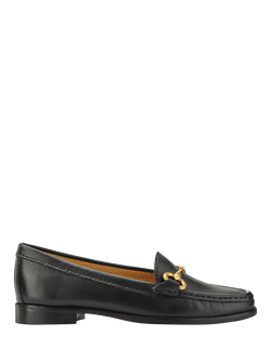 Jones Bootmaker Lorella Leather Loafers, Black