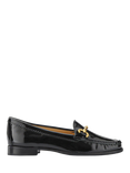 Jones Bootmaker Lorella Leather Loafers, Black Patent