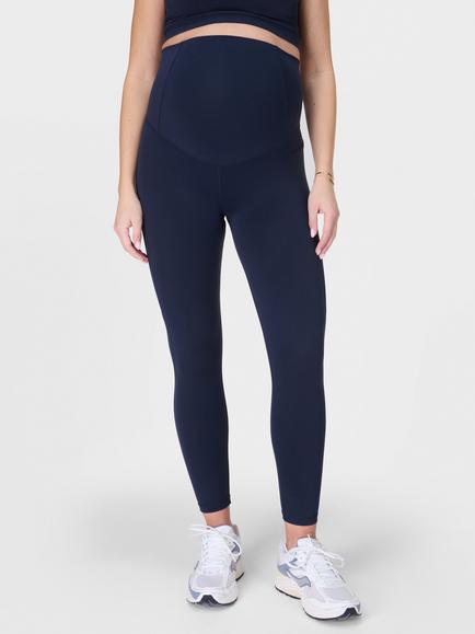 Sweaty Betty All Day 7/8 Maternity Leggings, Navy Blue