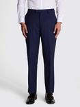 Moss Regular Fit Stretch Suit Trousers, Blue
