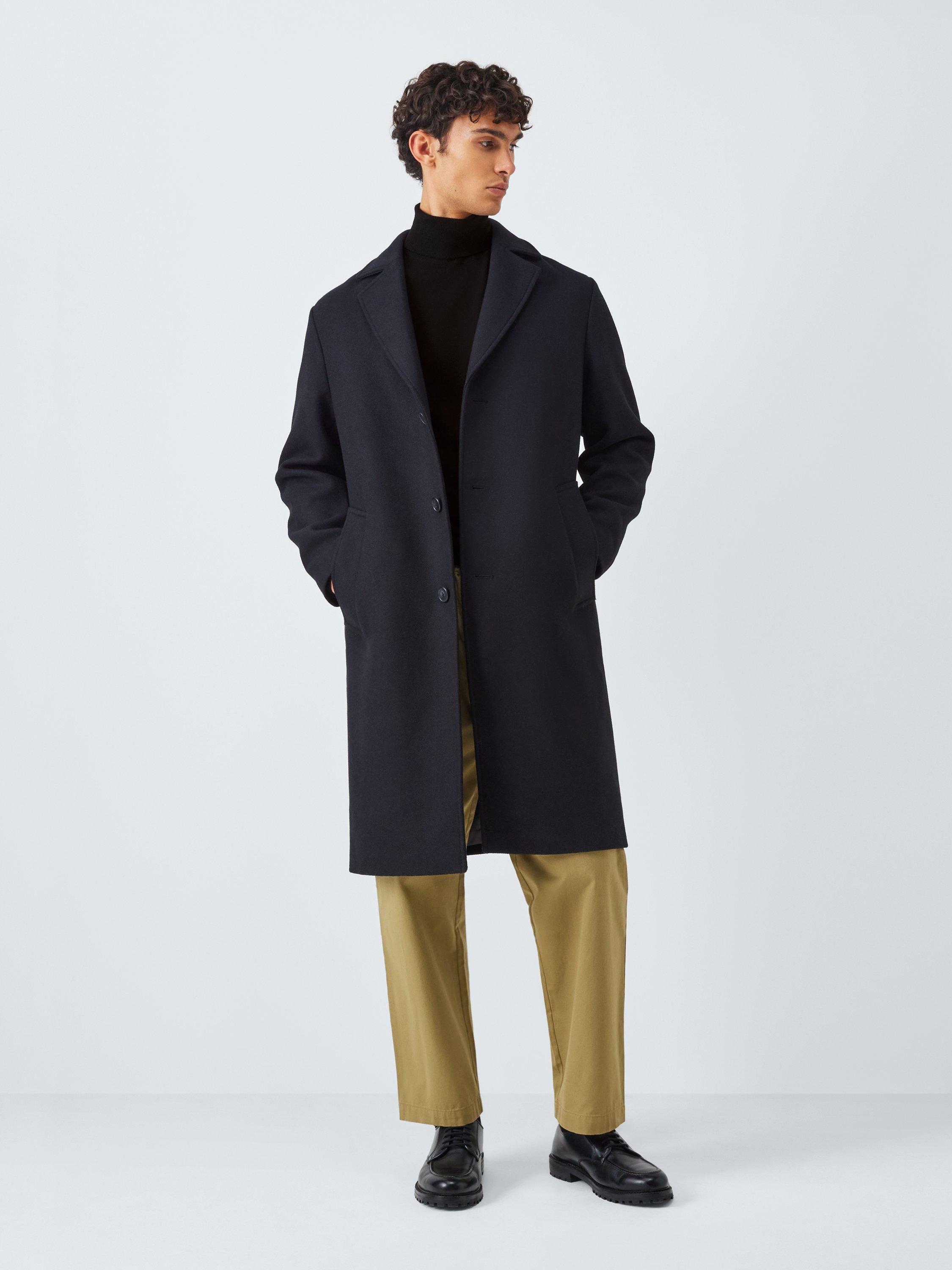 Product image 3 of 6, which shows Kin Merino Wool Roll Neck Jumper, Meteorite, L