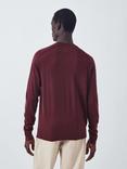 Kin Merino Wool Saddle Neck Jumper, Port Royale