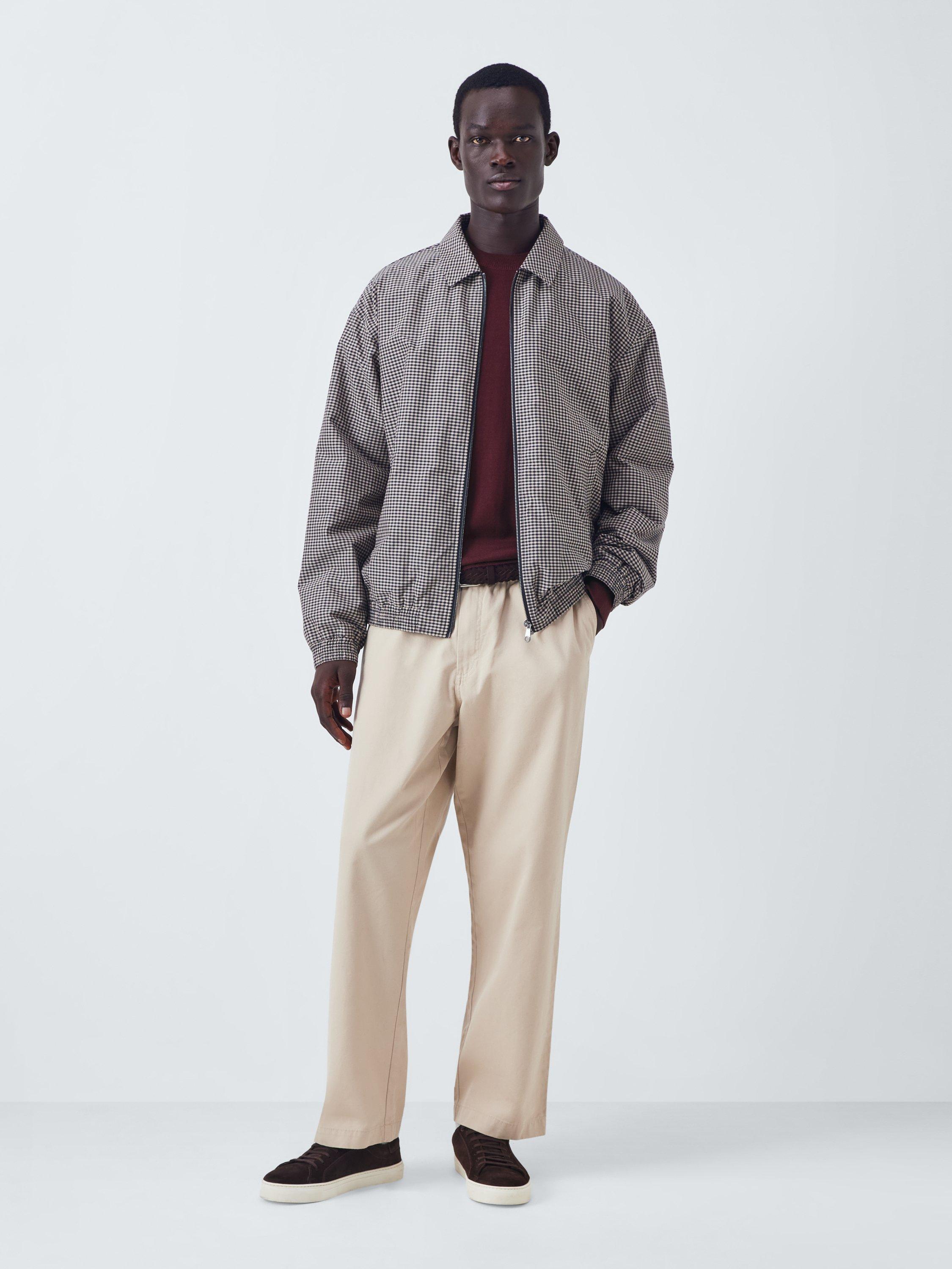 Product image 3 of 6, which shows Kin Merino Wool Saddle Neck Jumper, Port Royale, M