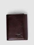 Rodd & Gunn Wesport Tri-Fold Leather Wallet, Chocolate