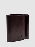 Rodd & Gunn Wesport Tri-Fold Leather Wallet, Chocolate