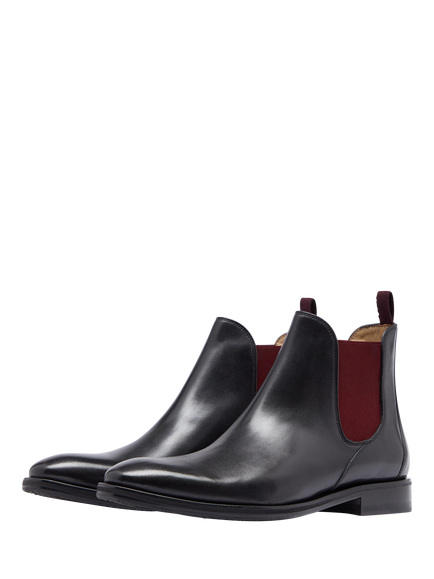 Oliver Sweeney Andante Leather Chelsea Boots - view 2, Black