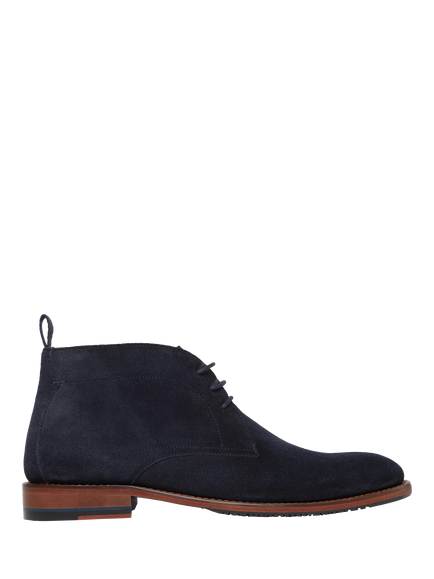 Oliver Sweeney Farleton Leather Chukka Boots, Navy, Navy
