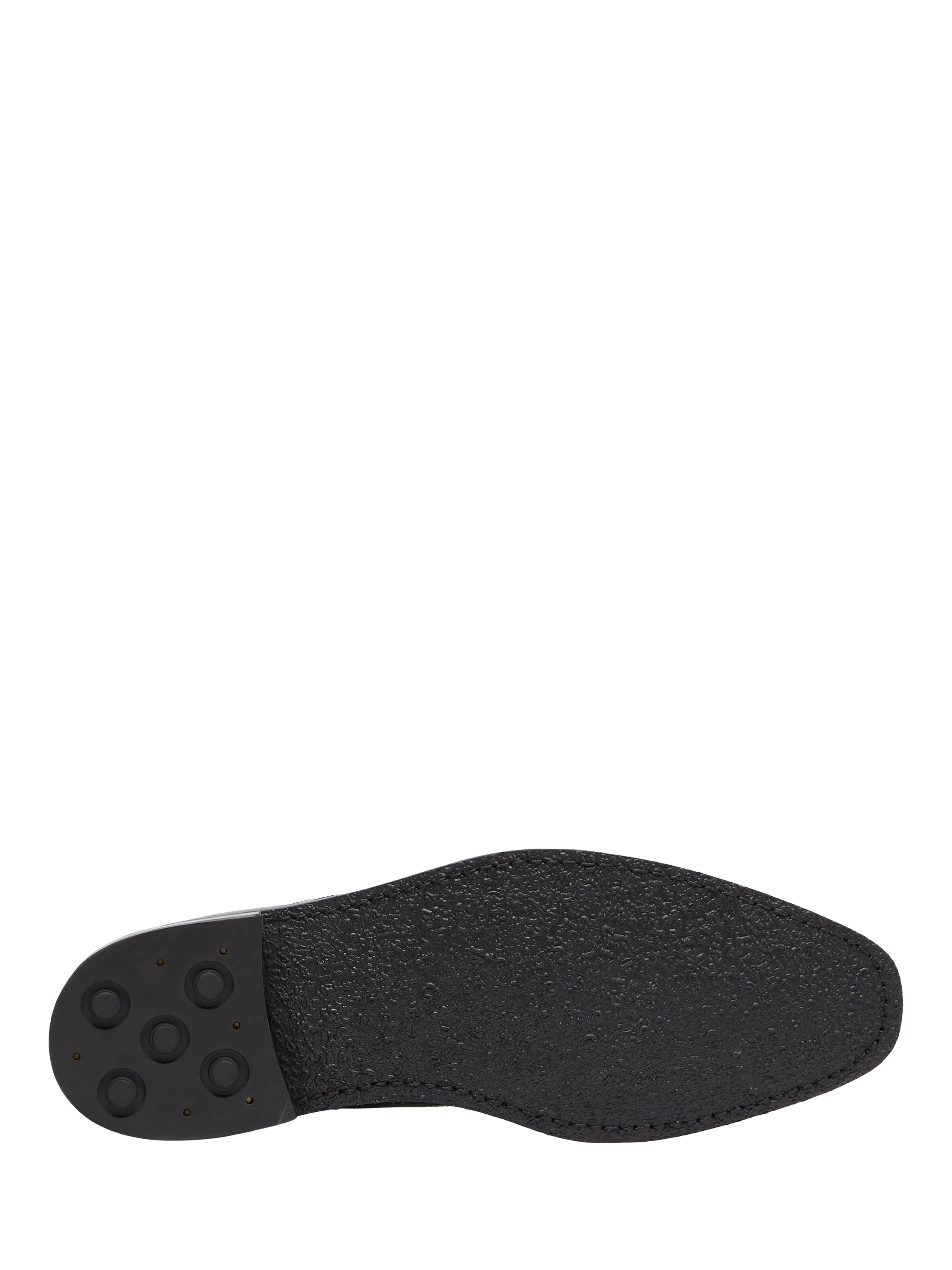 Product image 4 of 5, which shows Oliver Sweeney Inglesham Hand Finished Leather Derby Boots, Black, 6