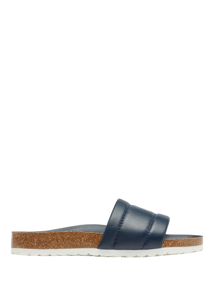Oliver Sweeney Bornos Leather Slider Sandals, Navy, Navy