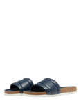 Oliver Sweeney Bornos Leather Slider Sandals, Navy