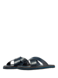 Oliver Sweeney Chesil  Antiqued Leather Cross Over Footbed Sandals