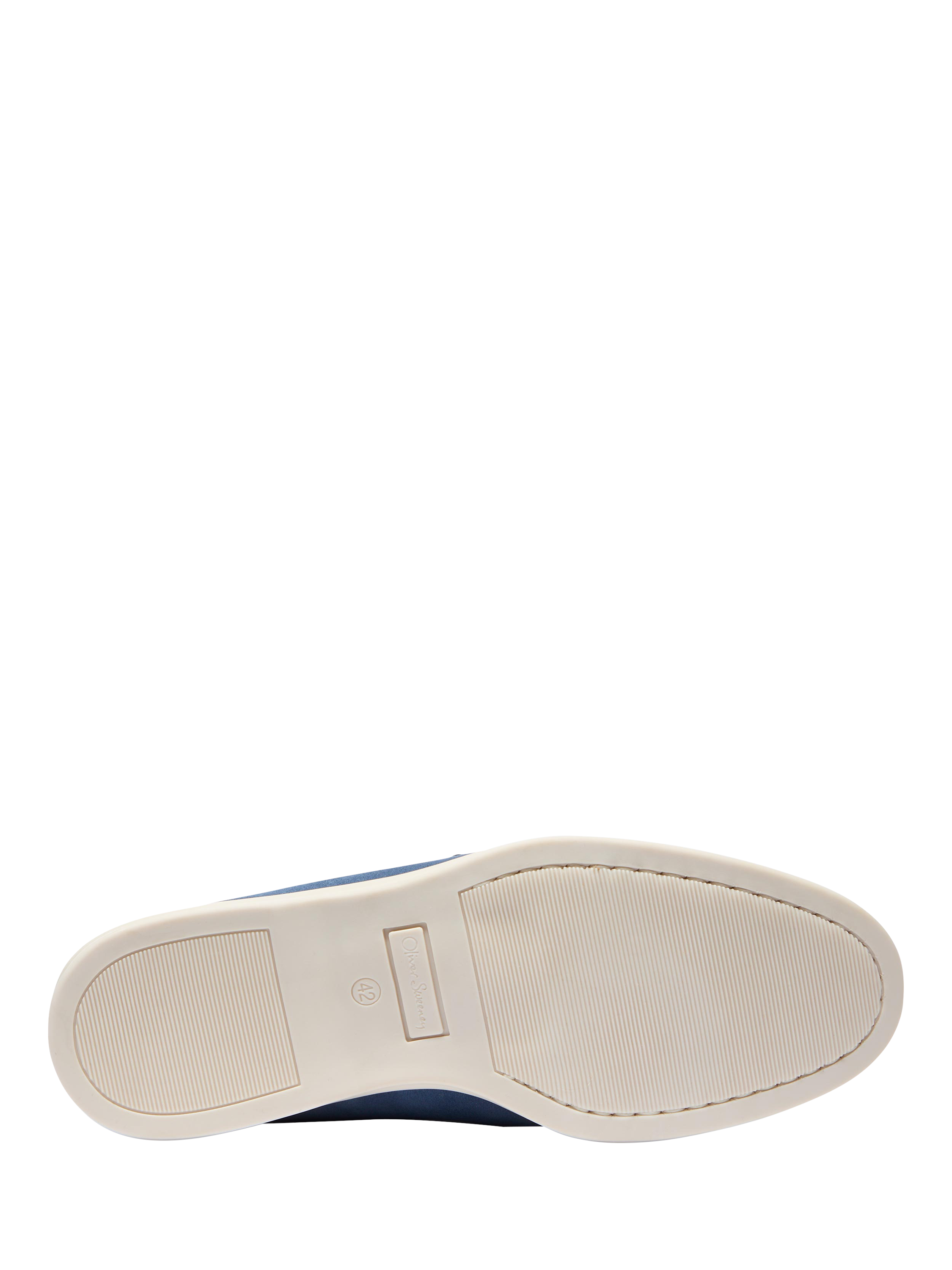 Product image 4 of 5, which shows Oliver Sweeney Alicante Suede Moccasin Loafers, Blue, 6