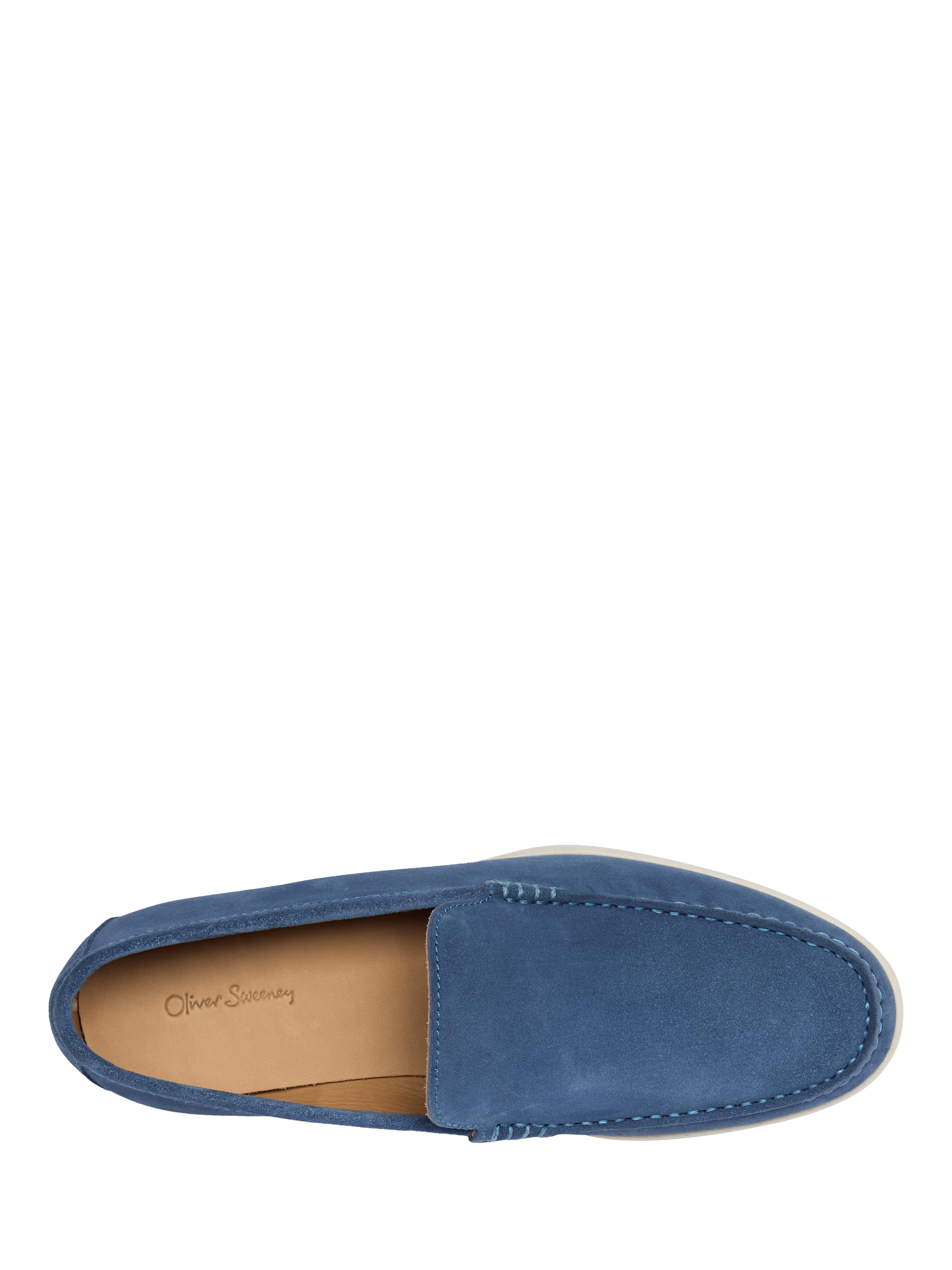Product image 5 of 5, which shows Oliver Sweeney Alicante Suede Moccasin Loafers, Blue, 6