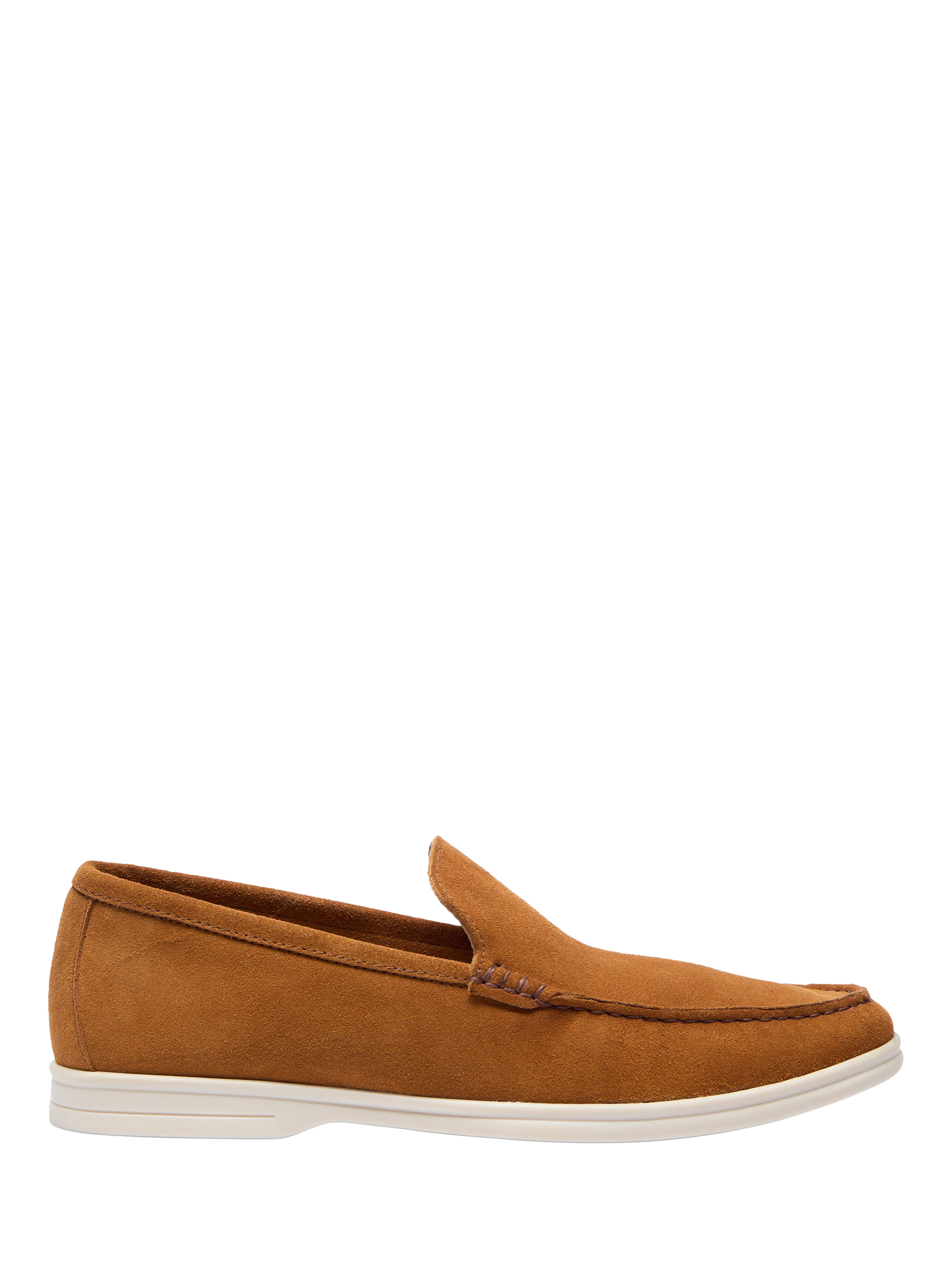 Product image 1 of 5, which shows Oliver Sweeney Alicante Suede Moccasin Loafers, Tan, 6