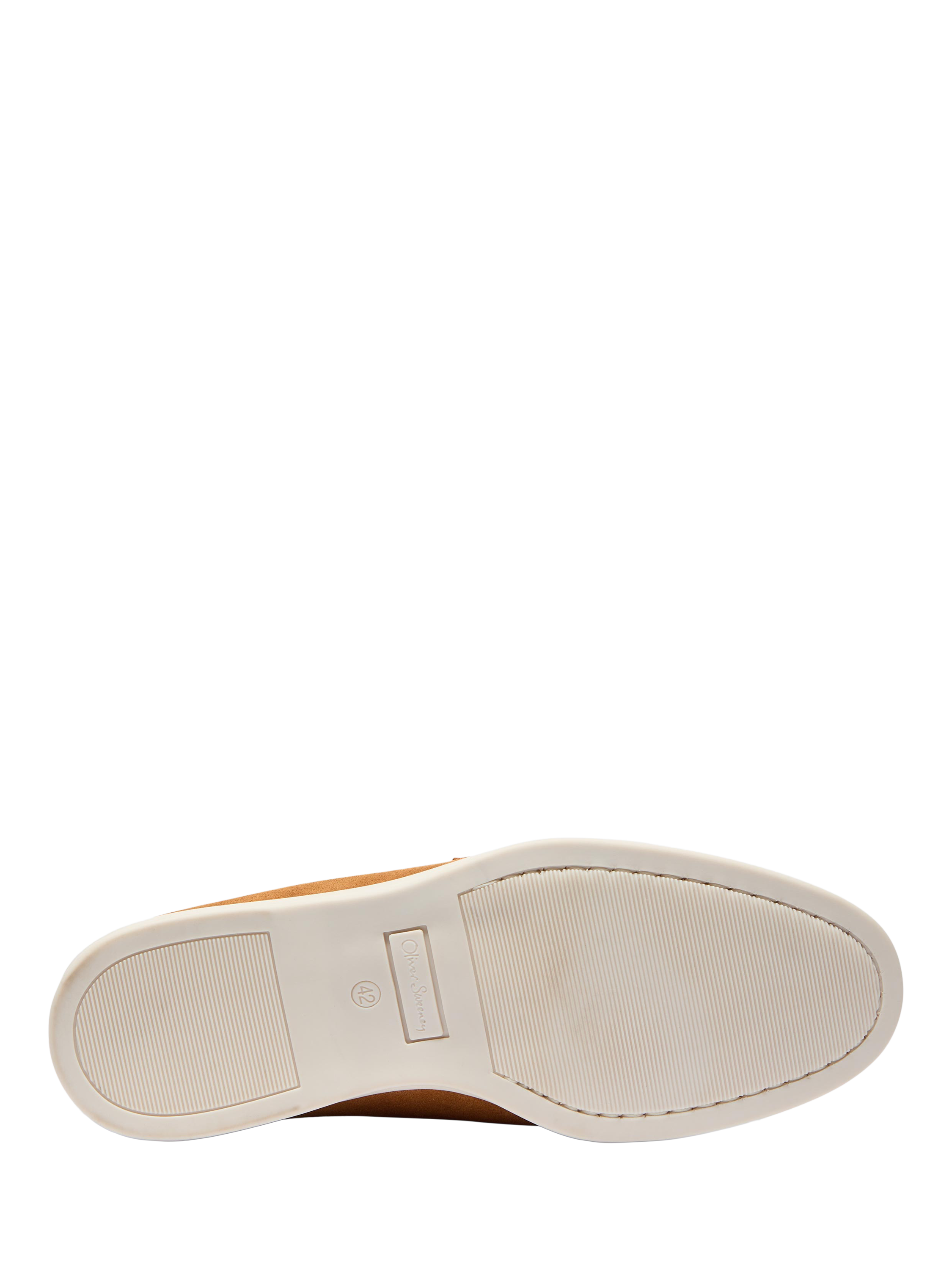 Product image 4 of 5, which shows Oliver Sweeney Alicante Suede Moccasin Loafers, Tan, 6