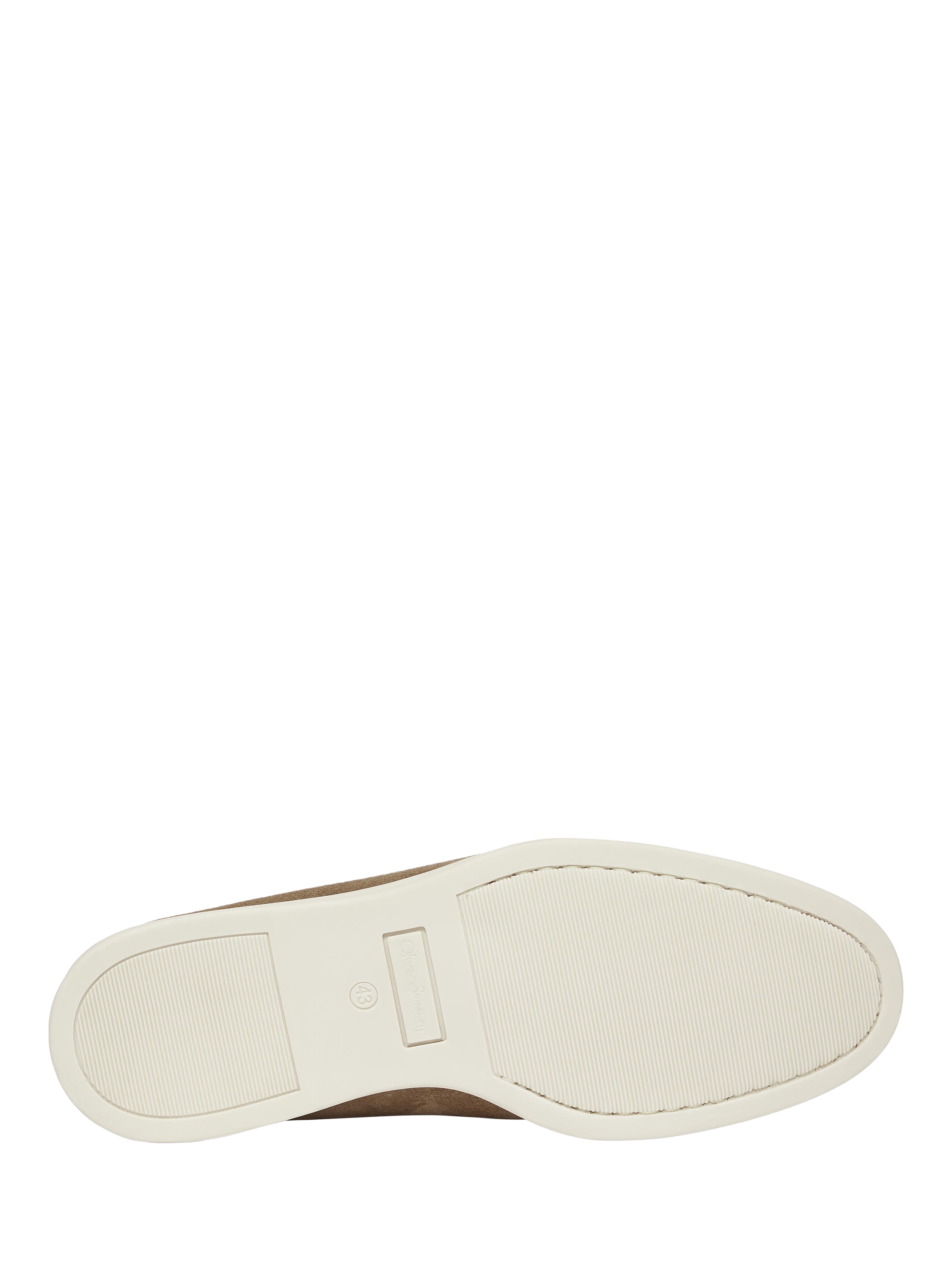 Product image 4 of 5, which shows Oliver Sweeney Alicante Suede Moccasin Loafers, Taupe, 6