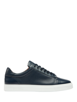 Oliver Sweeney Almada Leather Perforated Trainers, Navy