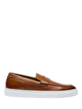 Oliver Sweeney Amesbury Milled Leather Penny Loafers, Tan